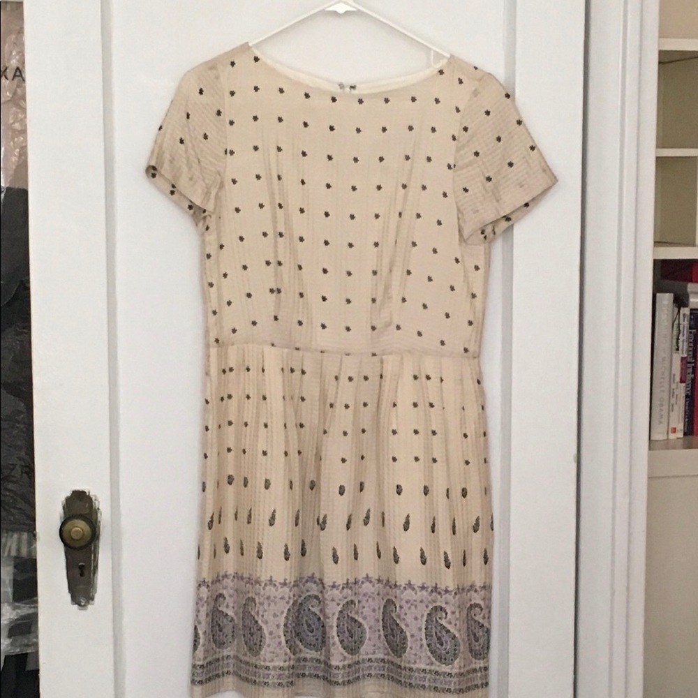 Madewell-Silk blend paisley Dress-Size S